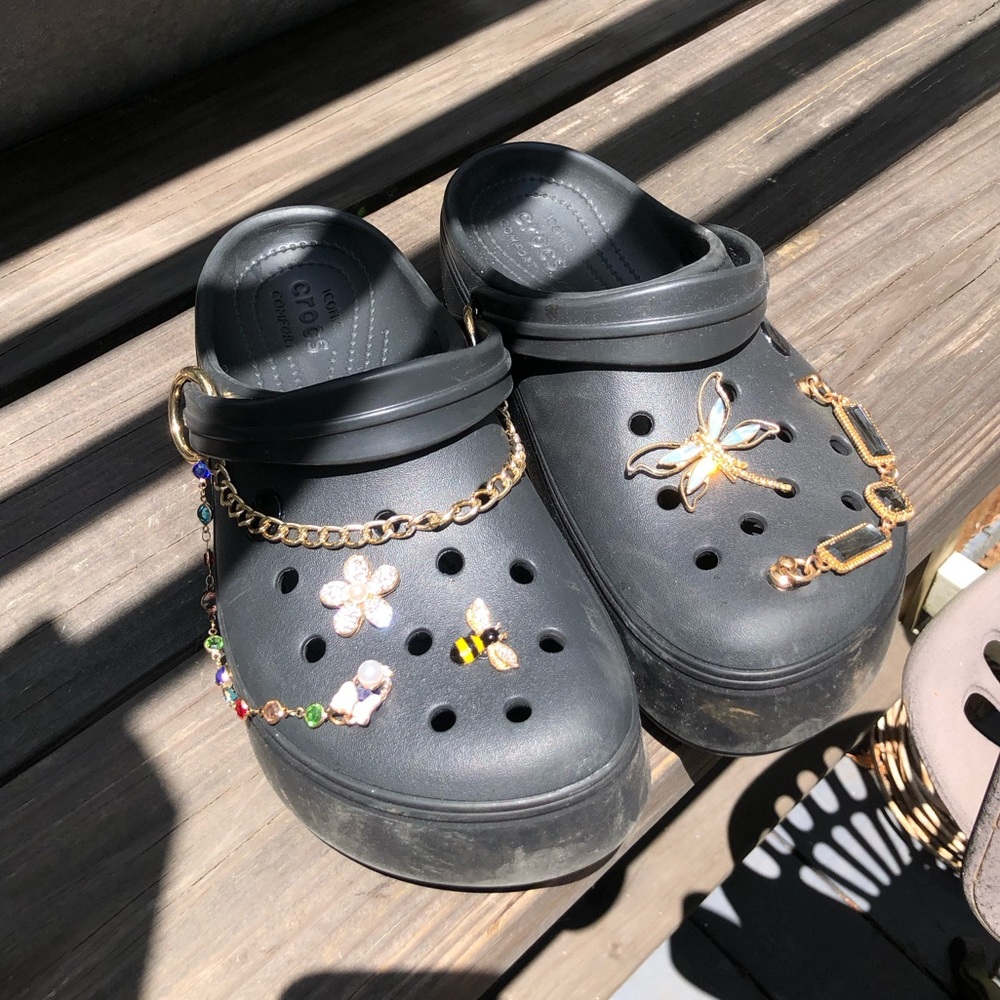 Custom Platform Crocs